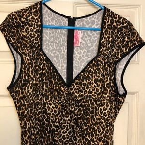 Pinup Girl Clothing Leopard Dress